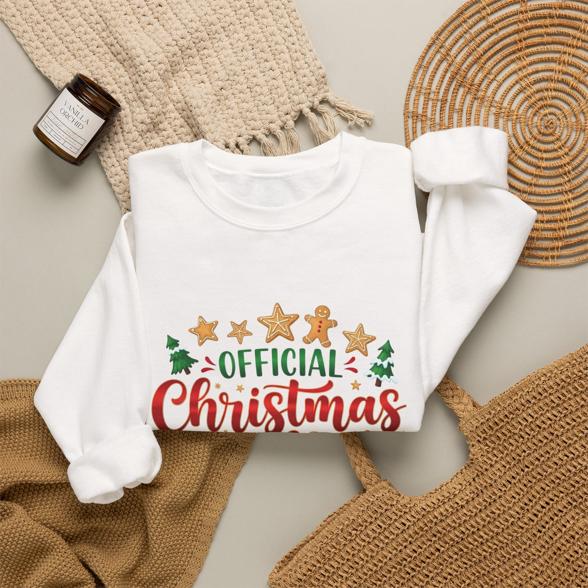 Christmas Cookies Tester Sweatshirt