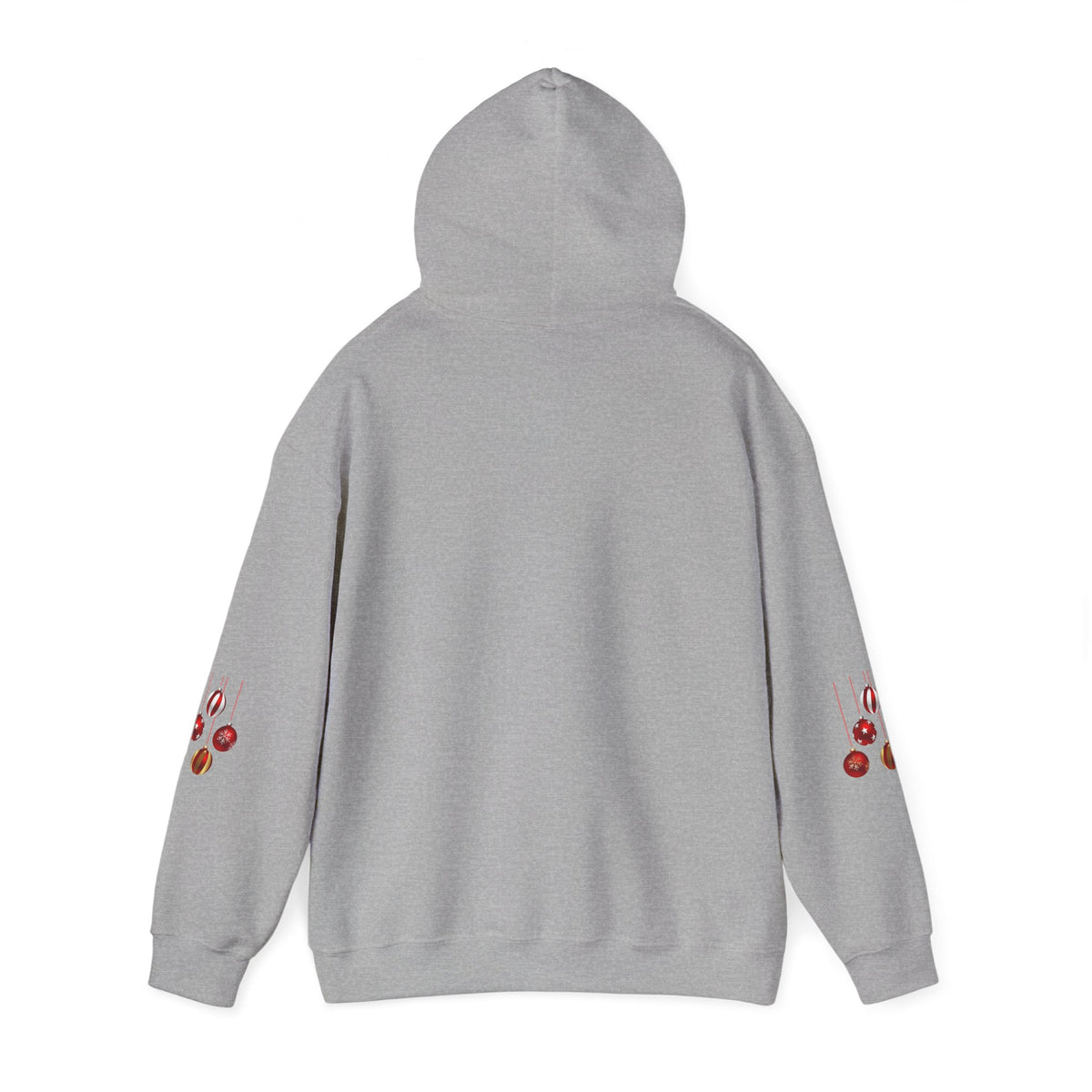 Christmas Hoodie - 'Merry Christmas' Festive Holiday Santa Hat & Holly Pullover