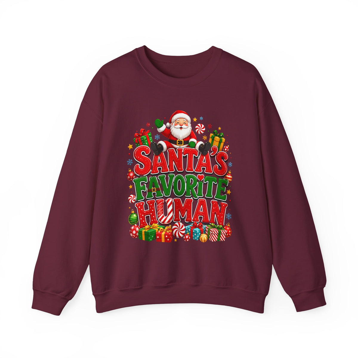 Santa's Favorite Human Sweatshirt