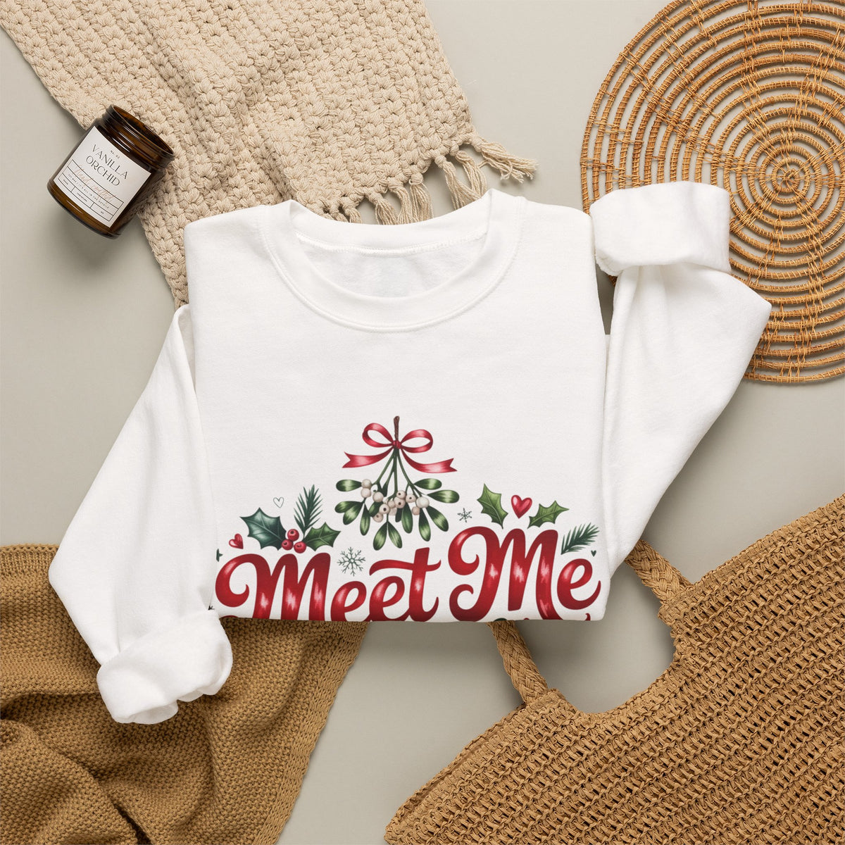 Meet Me Under the Mistletoe Sweatshirt