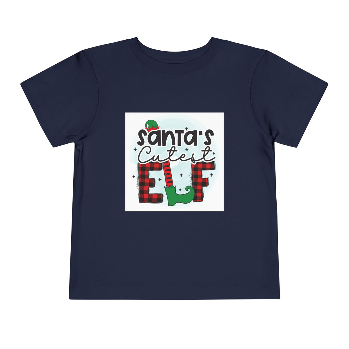 Santa's Cutest Elf Toddler Tee