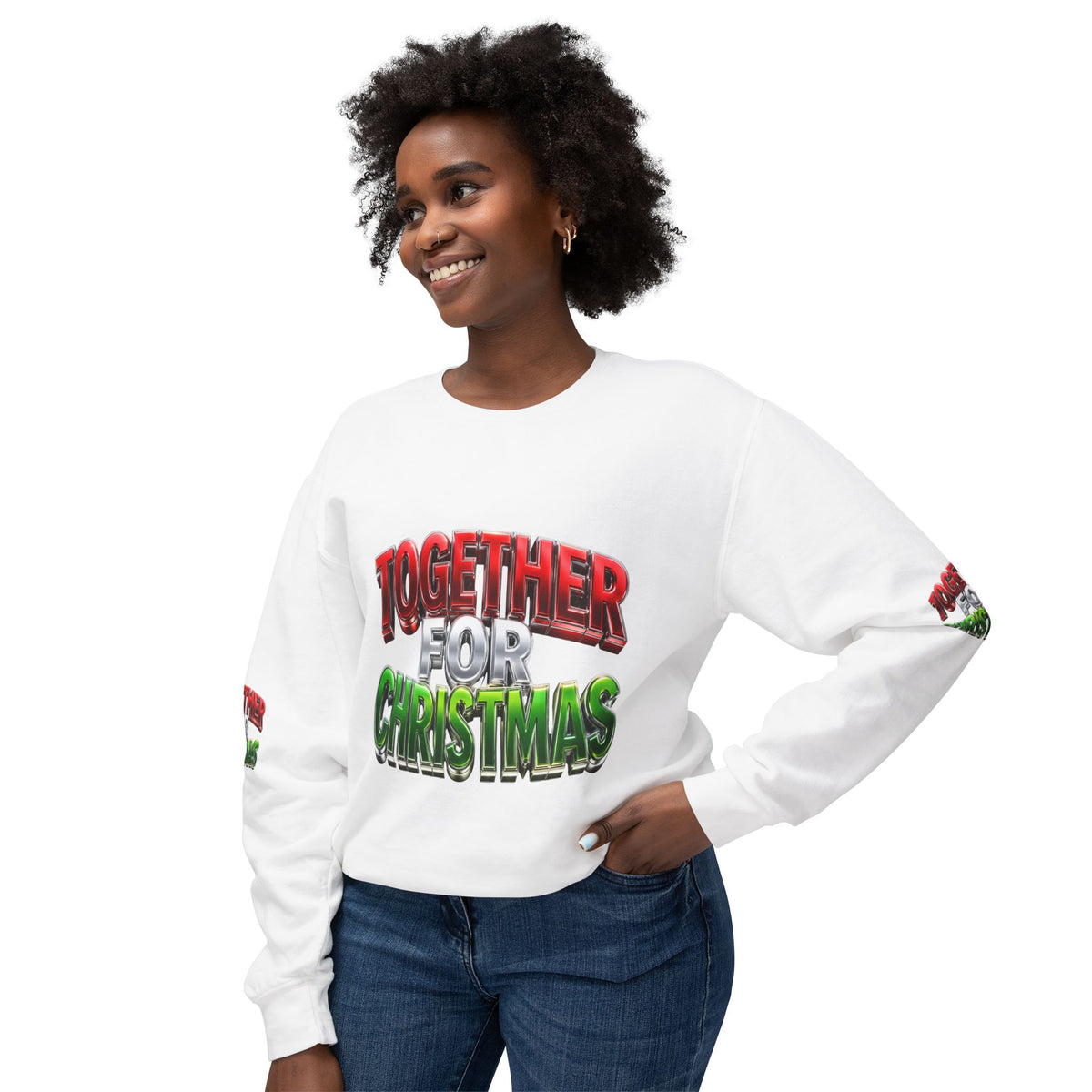 Family Holiday Magic 2026 Sweatshirt — Together for Christmas Crewneck