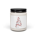 9oz Soy Candle — Red Ribbon Christmas Tree Scented Candle