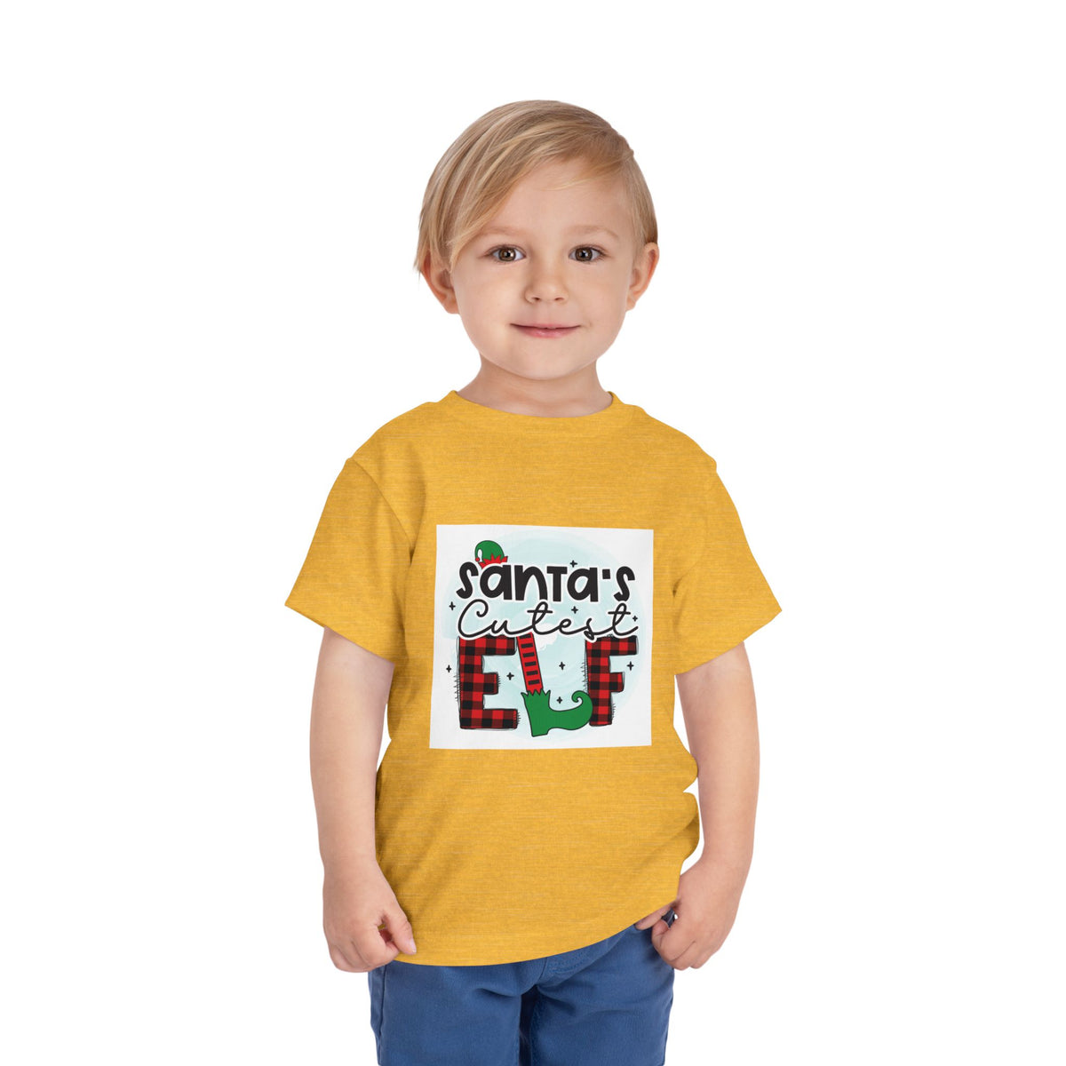 Santa's Cutest Elf Toddler Tee