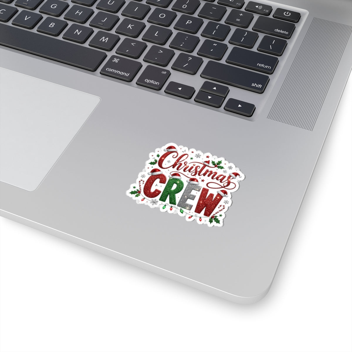 Christmas Crew Sticker — Festive Kiss-Cut Holiday Decal