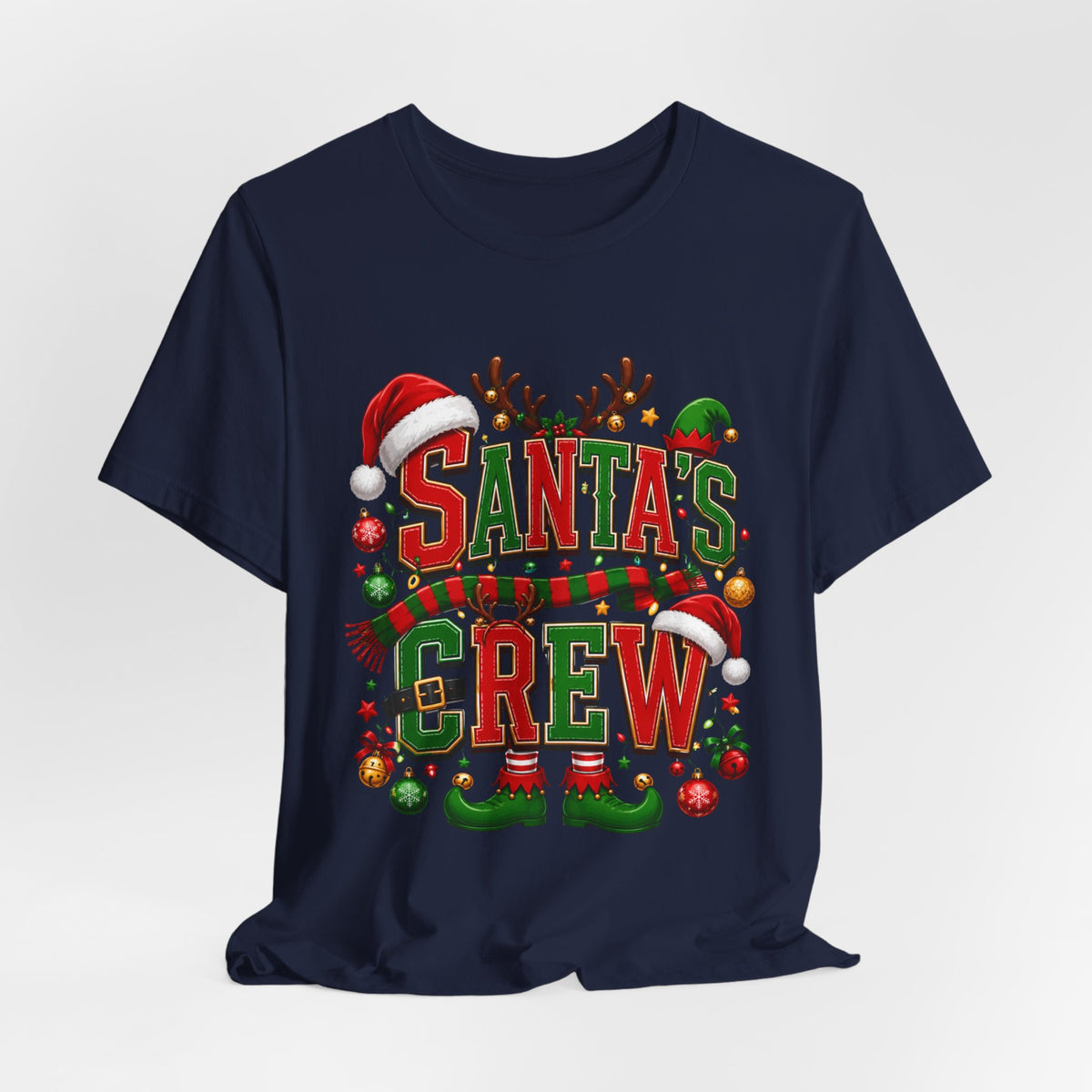Santa's Crew Christmas T-Shirt