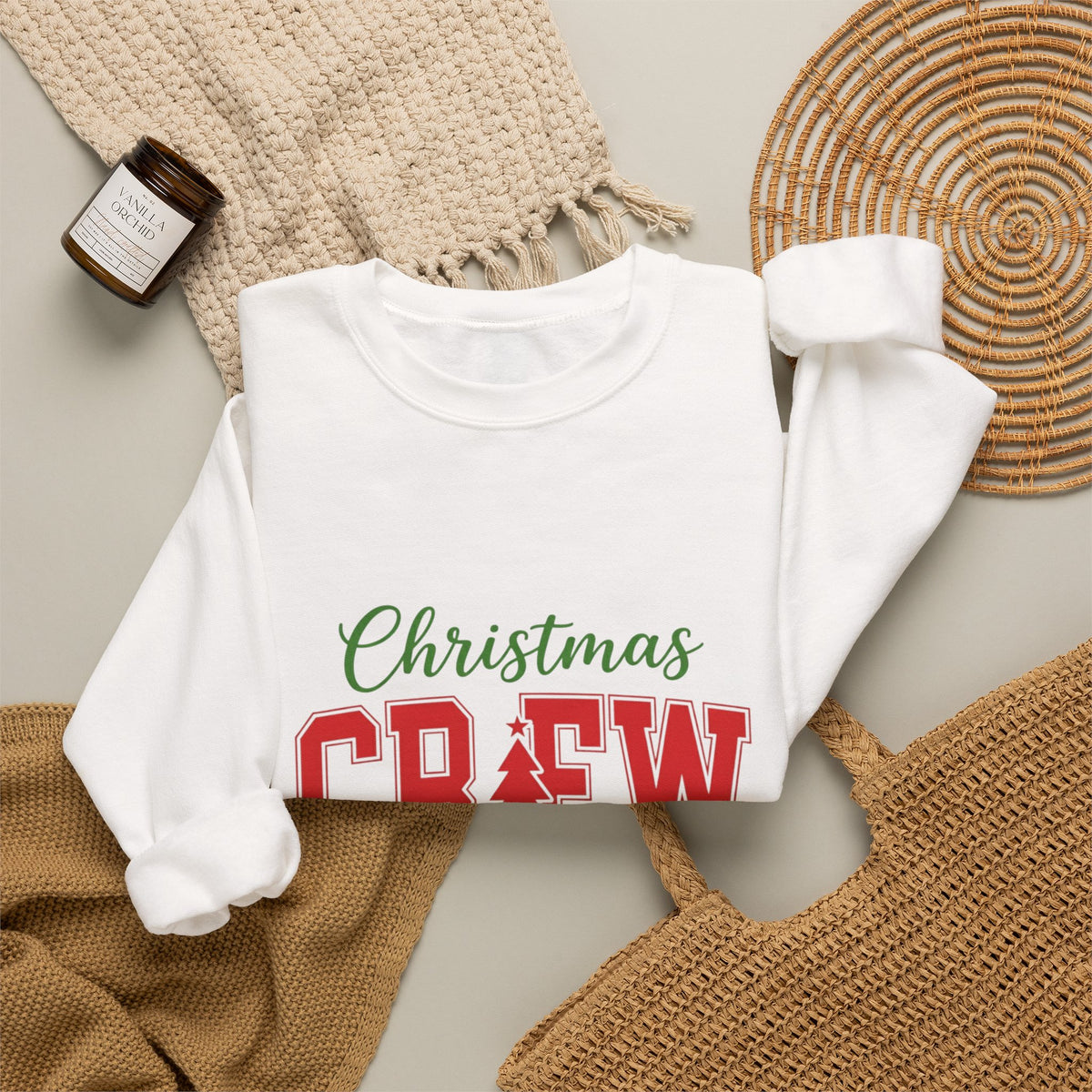 Christmas Crew Sweatshirt – "Making Memories Together" Holiday Family Pullover