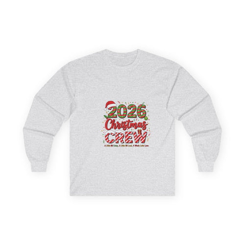 2026 Christmas Crew Long Sleeve Tee