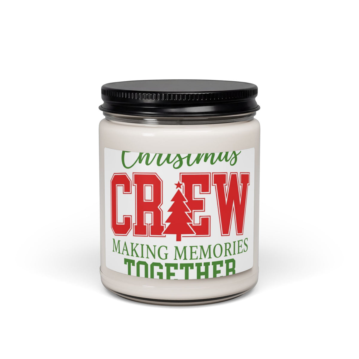 Christmas Crew Scented Soy Candle — "Making Memories Together" 9oz