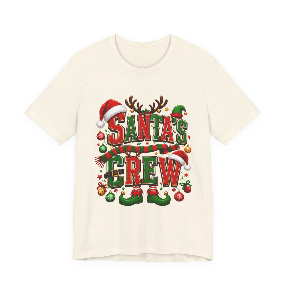 Santa's Crew Christmas T-Shirt
