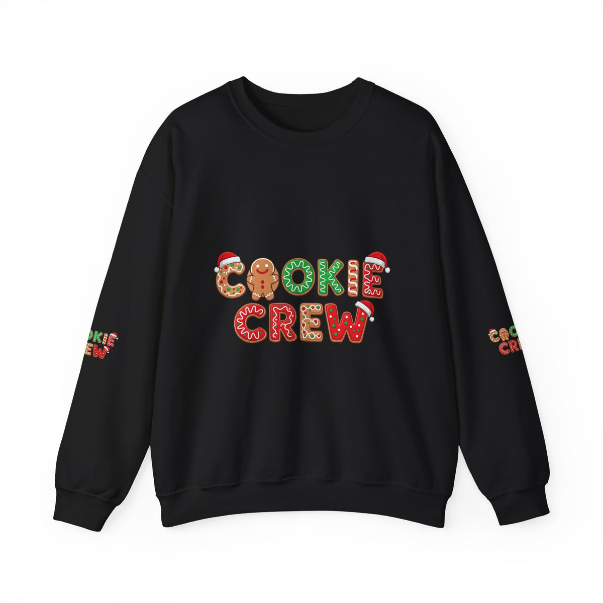 Cookie Crew Sweatshirt — Holiday Gingerbread Christmas Crewneck