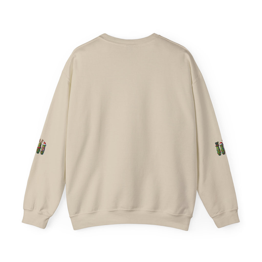 Christmas Pickle Crewneck Sweatshirt — Festive Pickle Family Holiday Sweatshirt