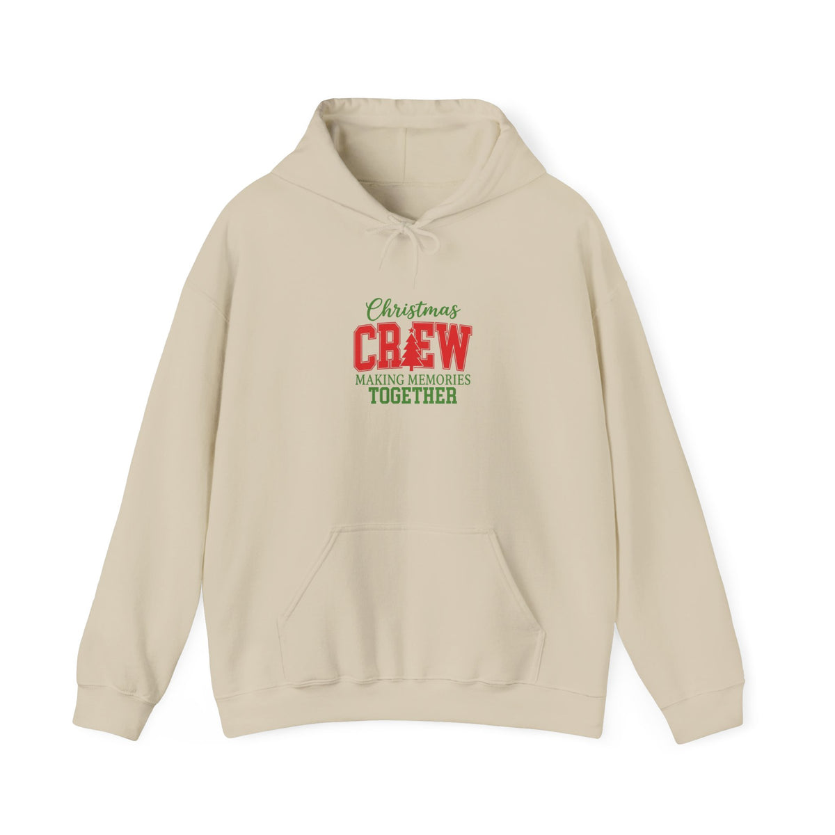 Christmas Crew Hoodie - "Making Memories Together" Holiday Sweatshirt