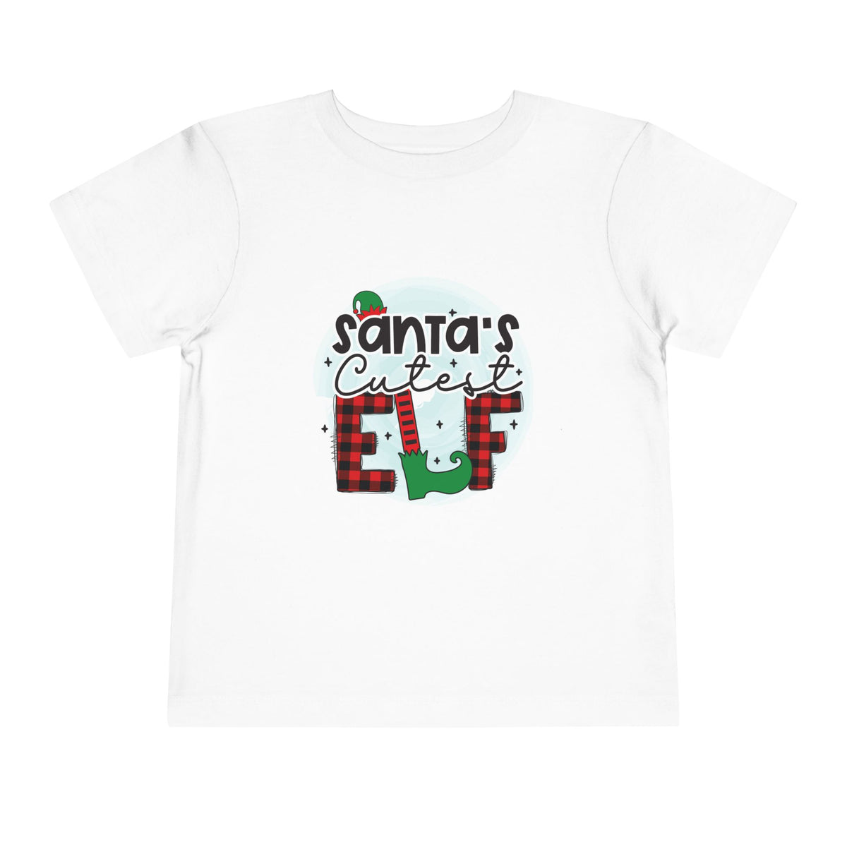 Santa's Cutest Elf Toddler Tee