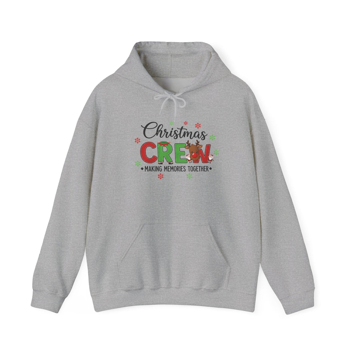 Christmas Crew Hoodie - "Making Memories Together" Holiday Family Sweatshirt