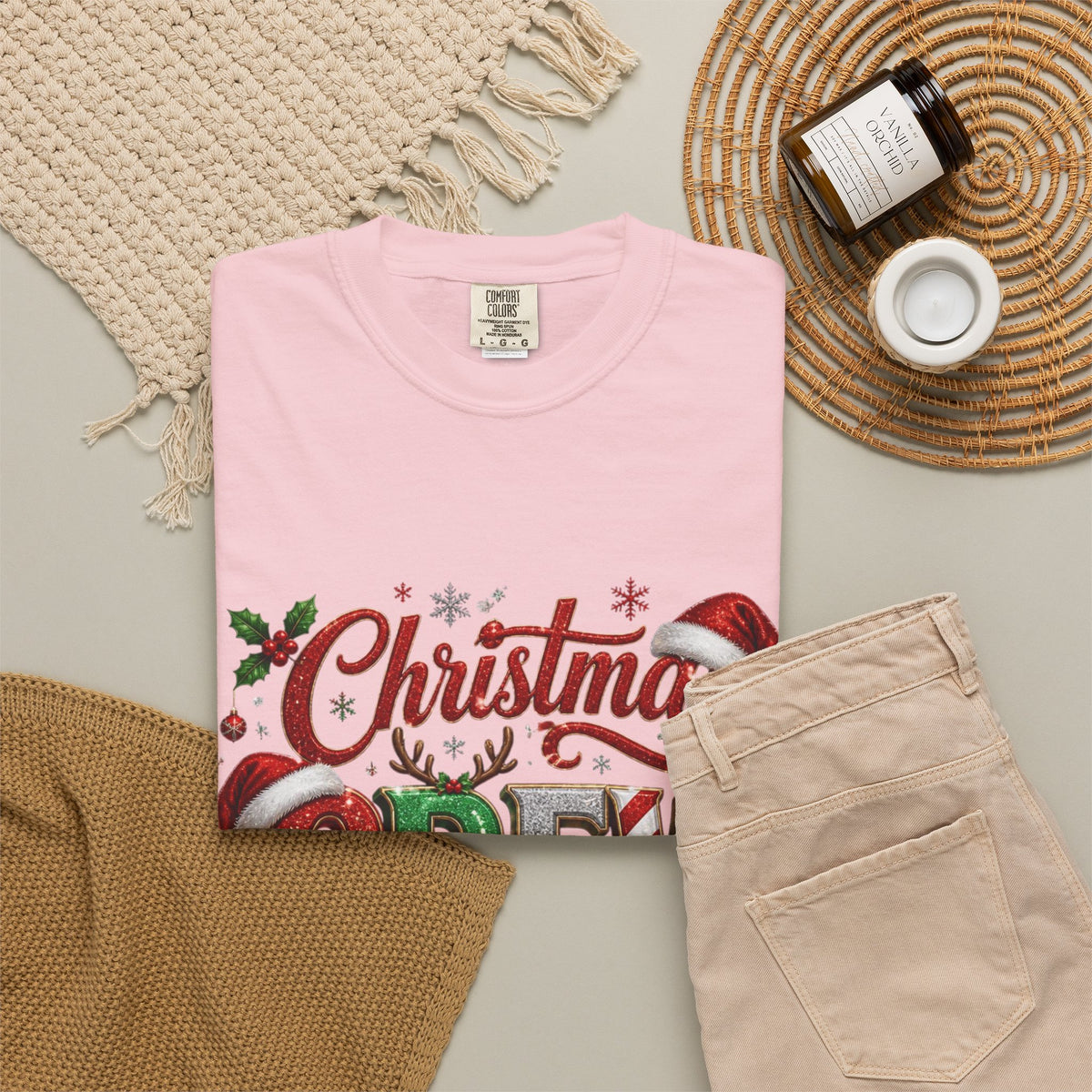 Christmas Crew 2025 Holiday T-Shirt