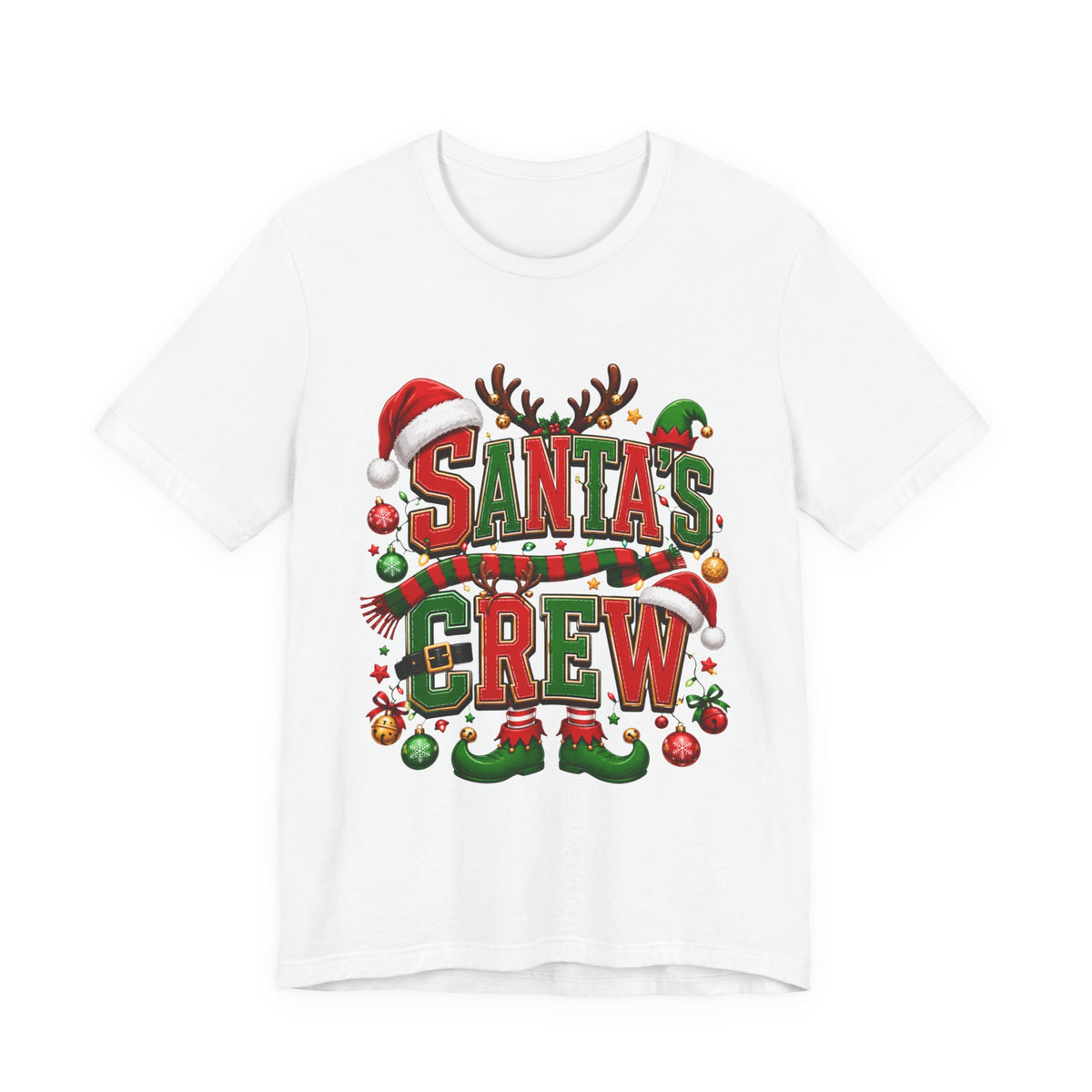 Santa's Crew Christmas T-Shirt