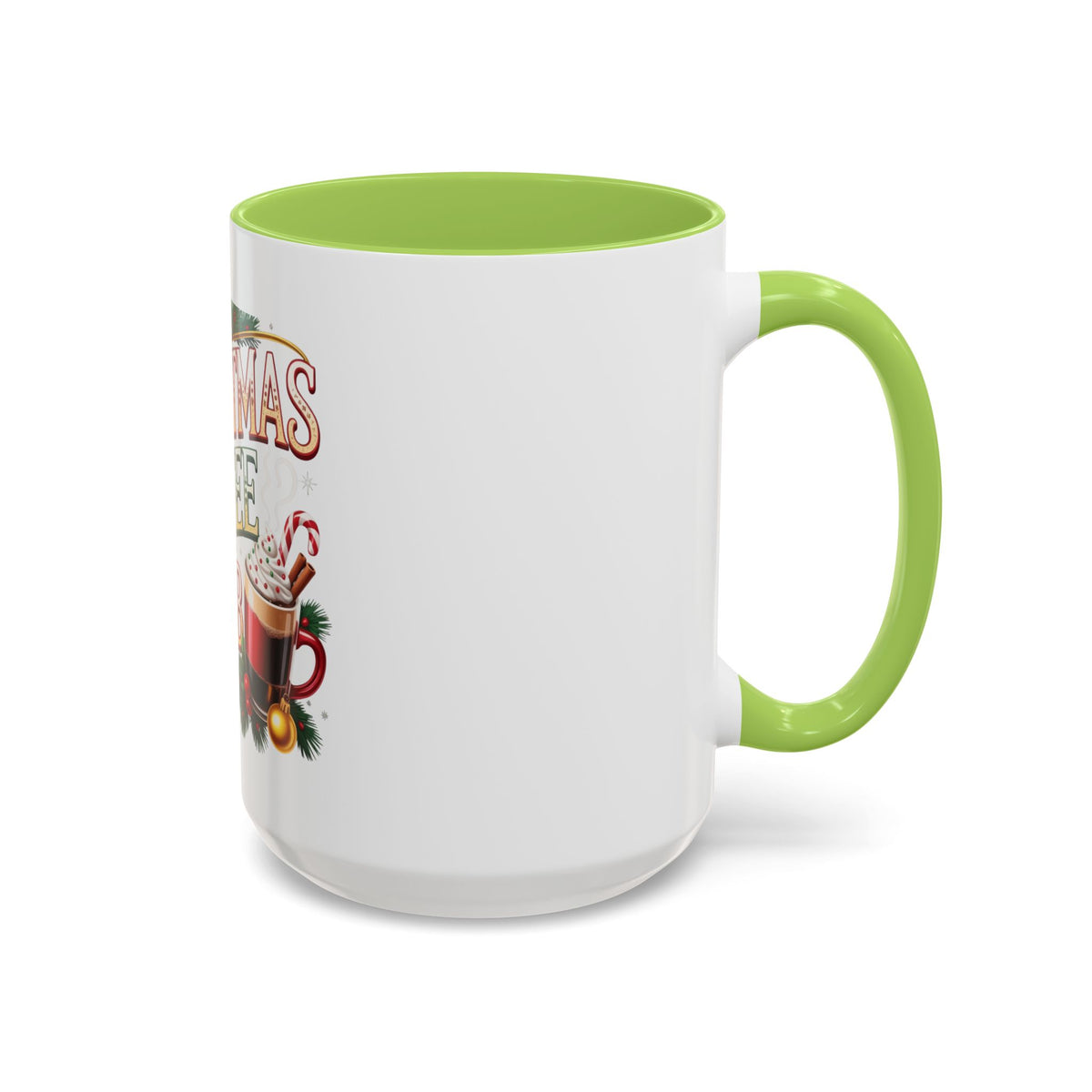 Christmas Coffee Club Mug — Holiday Coffee Lover Accent Mug (11/15 oz)