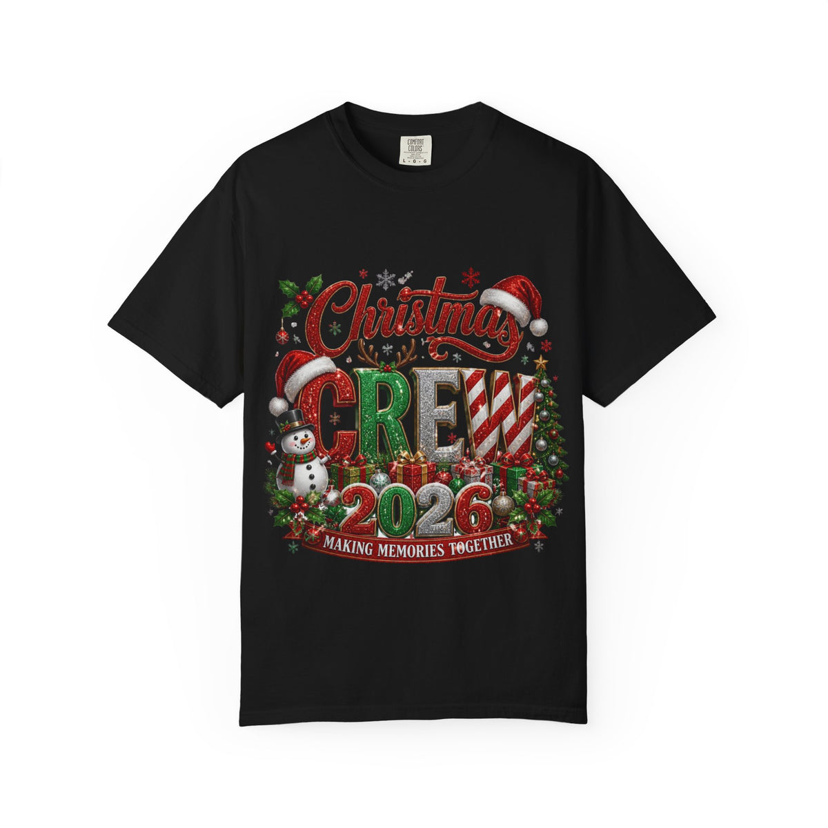 Christmas Crew 2025 Holiday T-Shirt