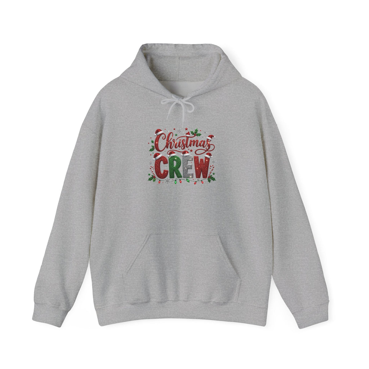Christmas Crew Hoodie — Festive Family Holiday Sweatshirt