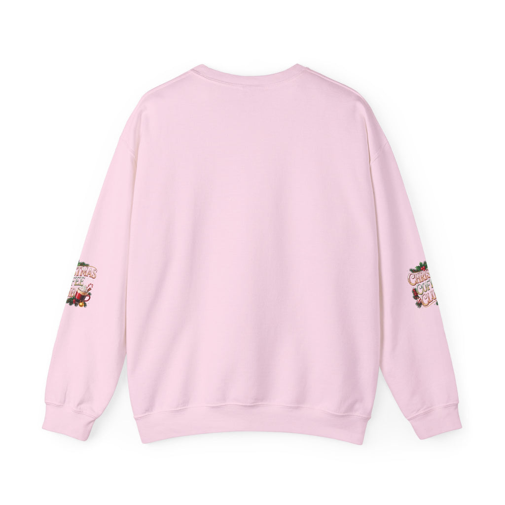 Christmas Coffee Club Sweatshirt — Cozy Holiday Crewneck for Coffee Lovers