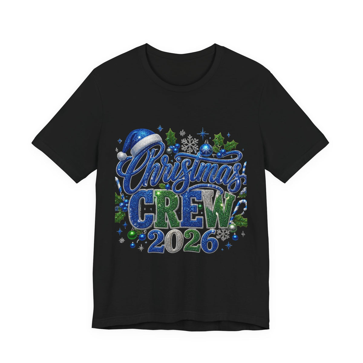 Christmas Crew 2026 Tee – Holiday Family Matching T-Shirt