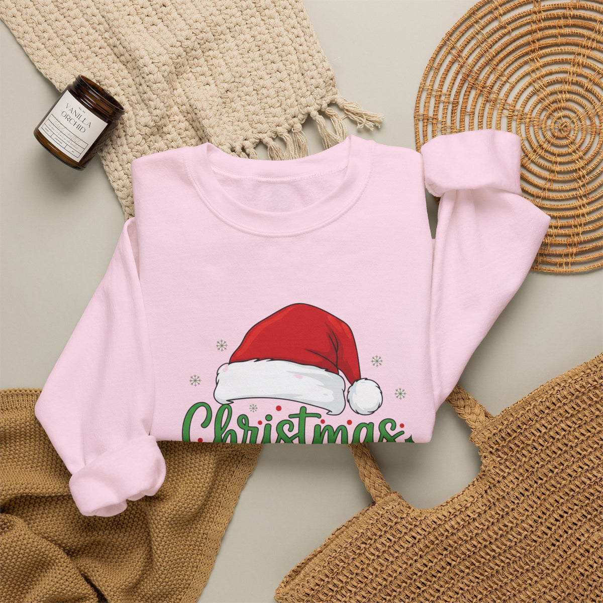 Christmas Crew Sweatshirt — "Making Memories Together" Holiday Pullover