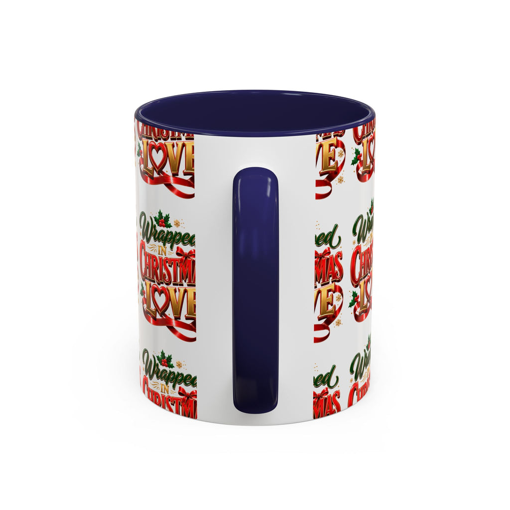 Wrapped Christmas Love Accent Coffee Mug – Festive Holiday Tea & Cocoa Cup