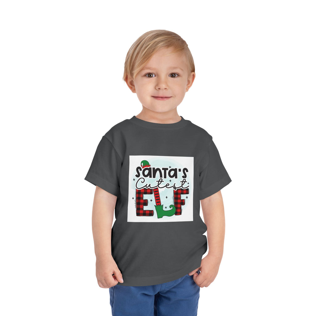 Santa's Cutest Elf Toddler Tee