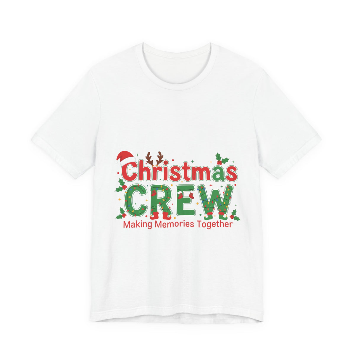 Christmas Crew T-Shirt — 'Making Memories Together' Family Holiday Tee