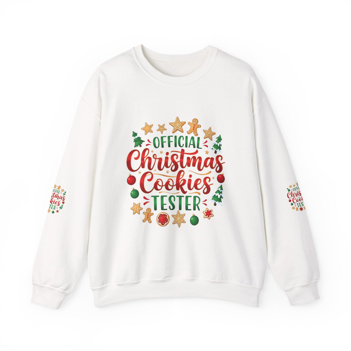 Christmas Cookies Tester Sweatshirt — Holiday Baking Crewneck