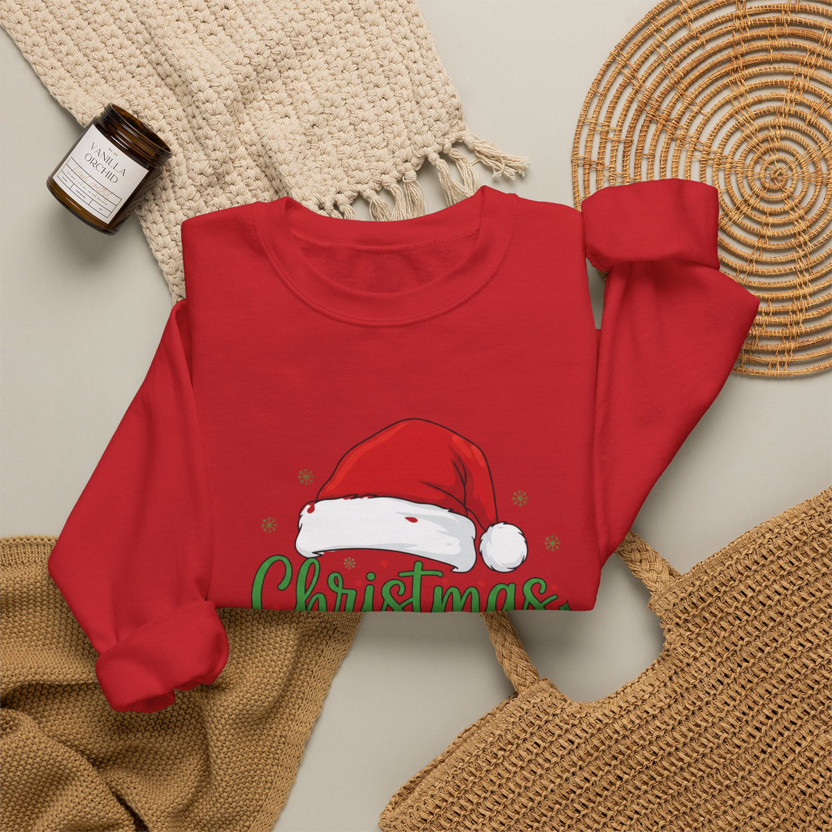 Christmas Crew Sweatshirt — "Making Memories Together" Holiday Pullover