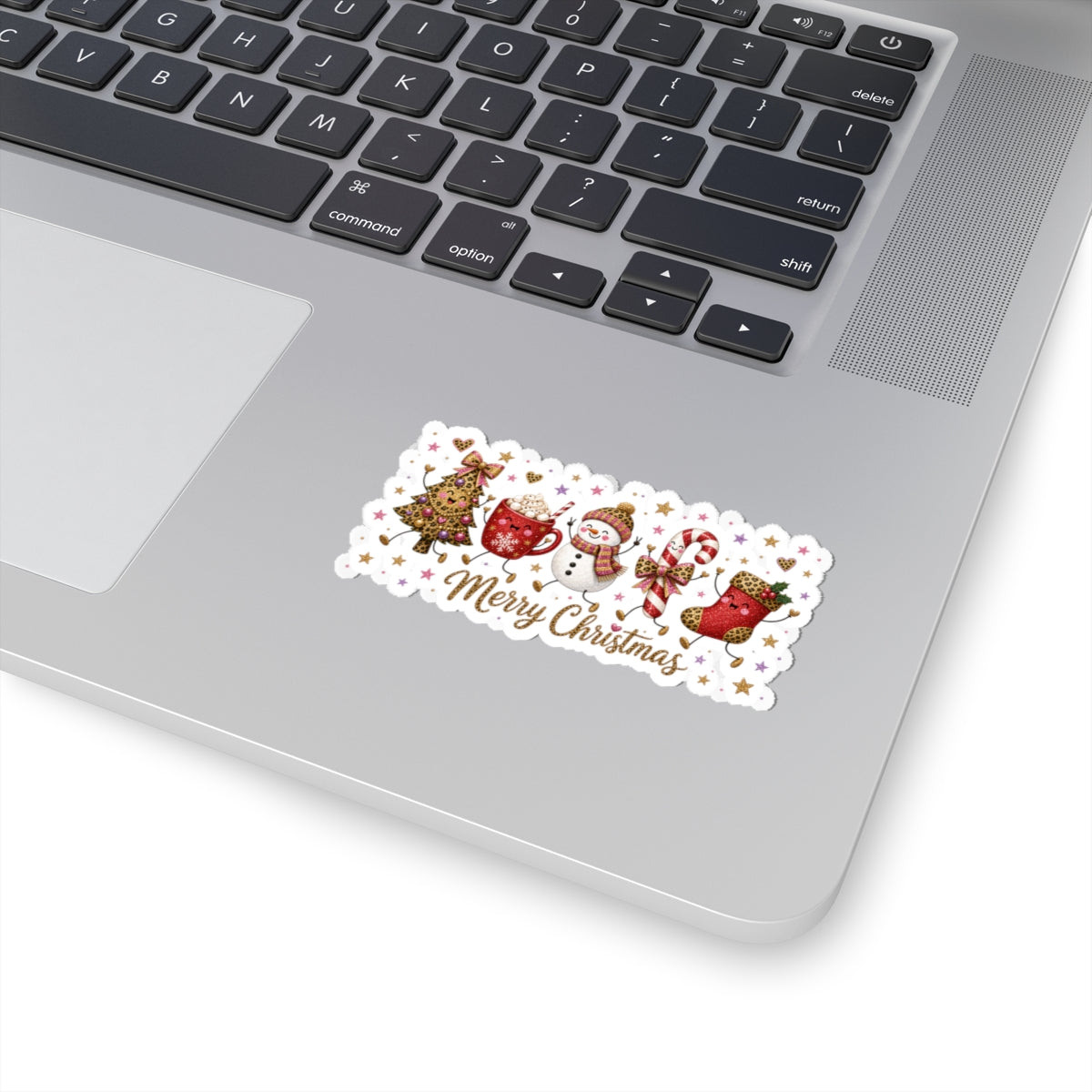 Christmas Sticker - 'Merry Christmas' Holiday Kiss-Cut Decal Pack