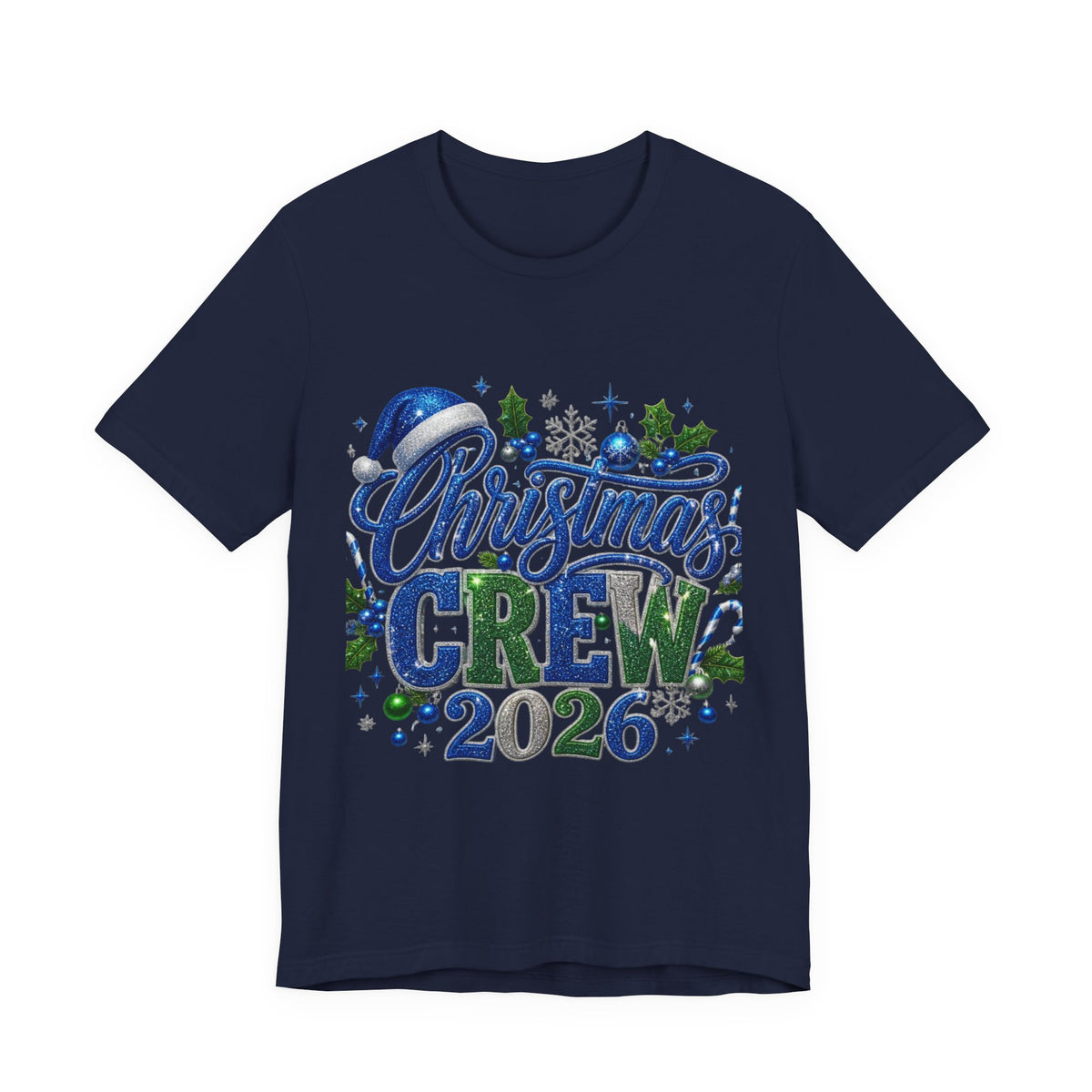 Christmas Crew 2026 Tee – Holiday Family Matching T-Shirt