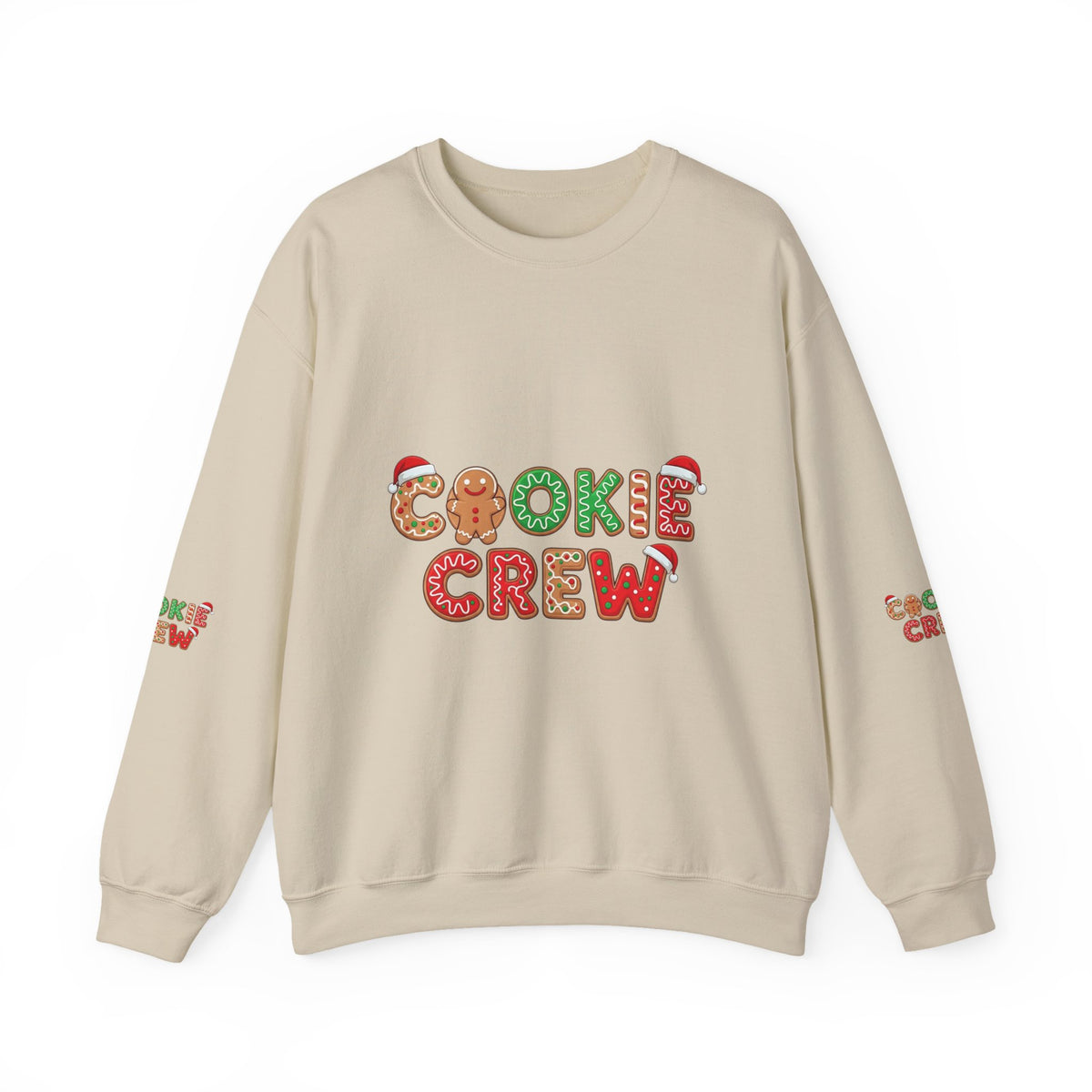 Cookie Crew Sweatshirt — Holiday Gingerbread Christmas Crewneck