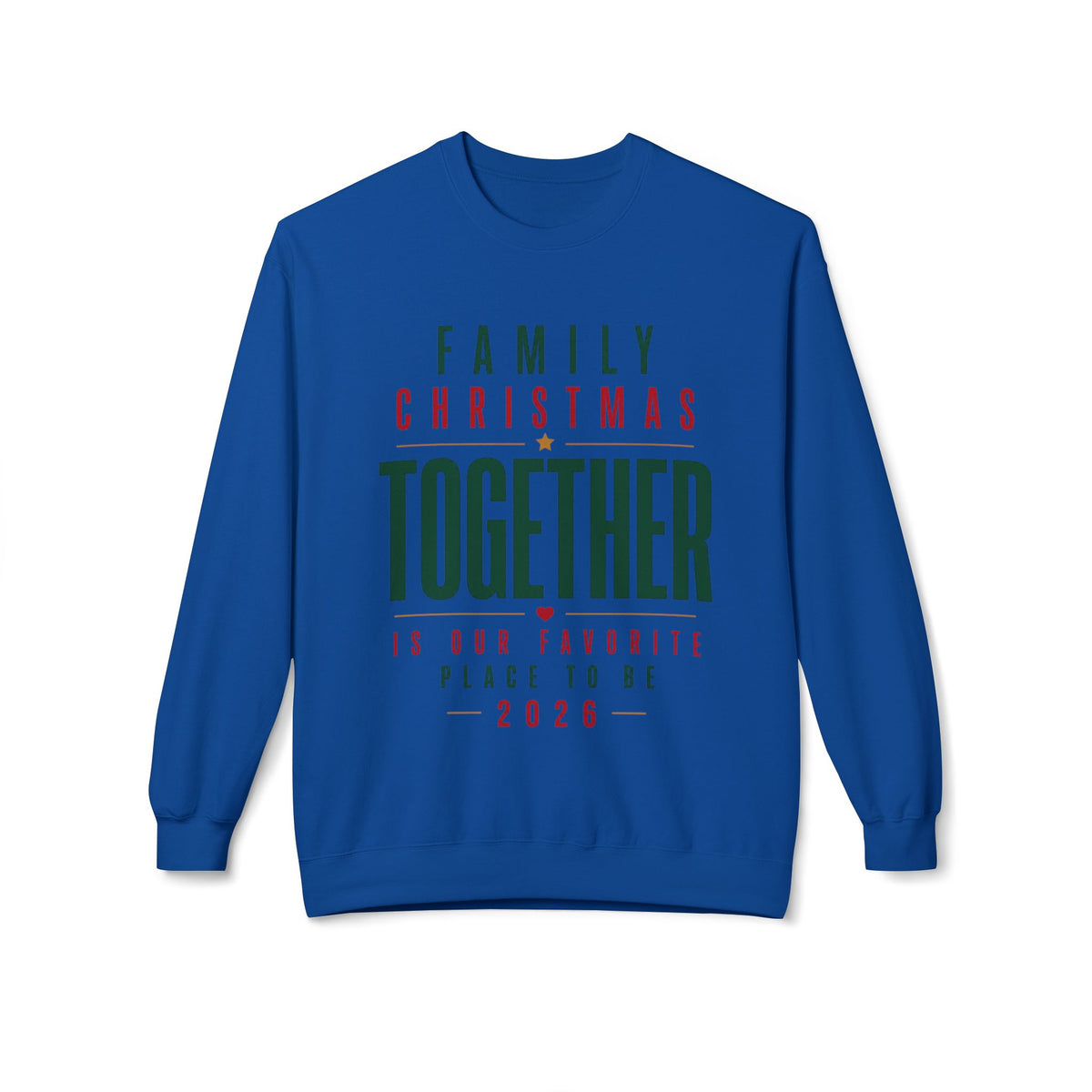Family Christmas Together 2026 Crewneck Sweatshirt