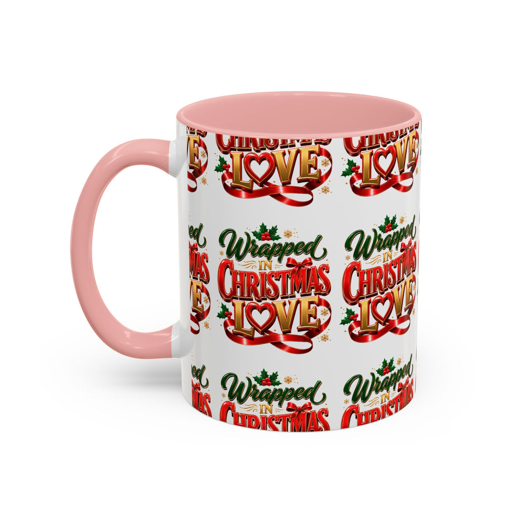 Wrapped Christmas Love Accent Coffee Mug – Festive Holiday Tea & Cocoa Cup