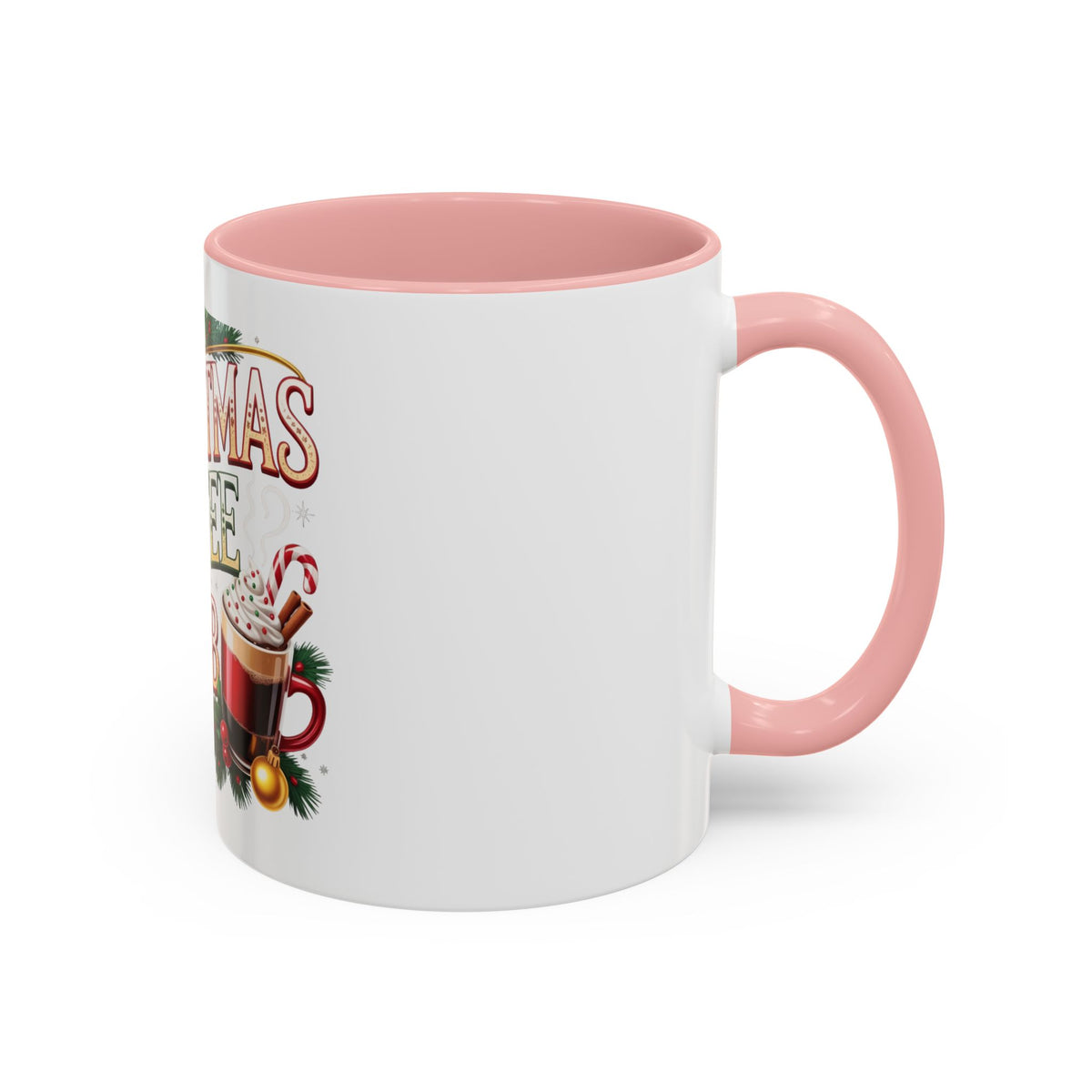Christmas Coffee Club Mug — Holiday Coffee Lover Accent Mug (11/15 oz)