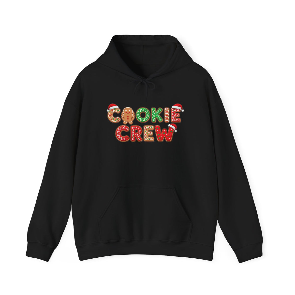 Cookie Crew Christmas Hoodie – Holiday Gingerbread Sweatshirt