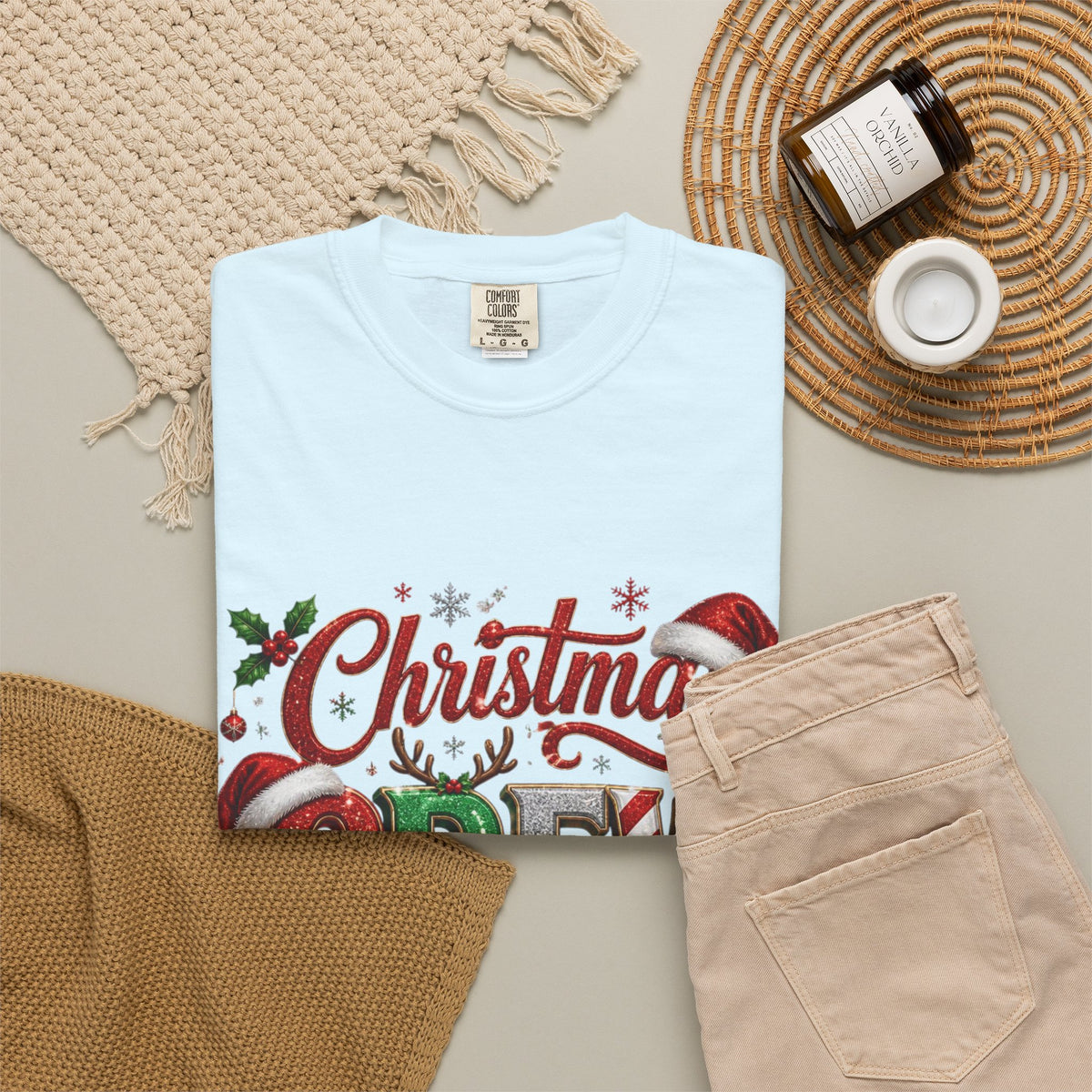 Christmas Crew 2025 Holiday T-Shirt