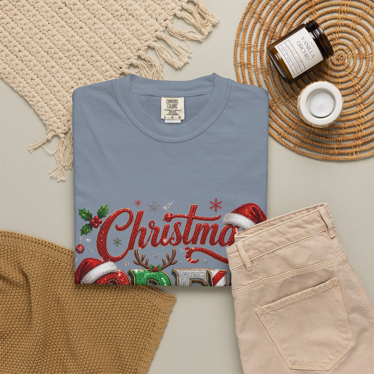 Christmas Crew 2025 Holiday T-Shirt