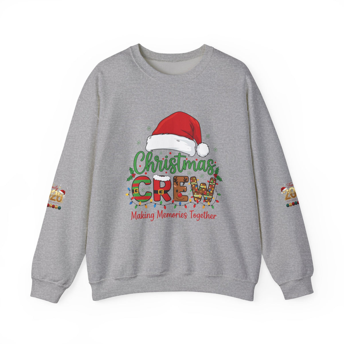 Christmas Crew Sweatshirt — "Making Memories Together" Holiday Pullover