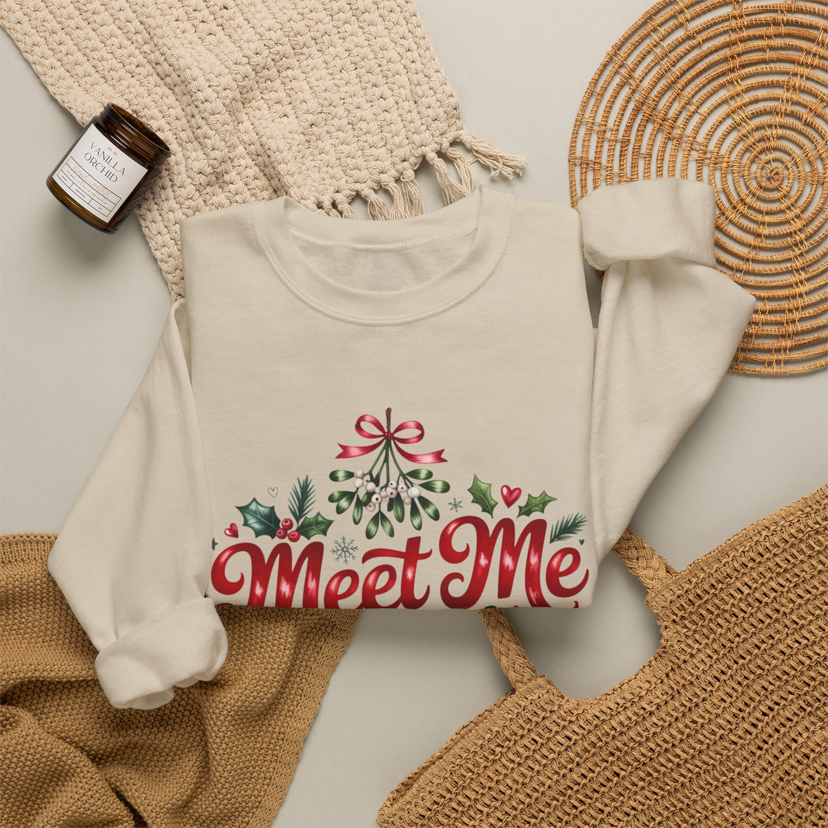 Meet Me Under the Mistletoe Christmas Sweatshirt