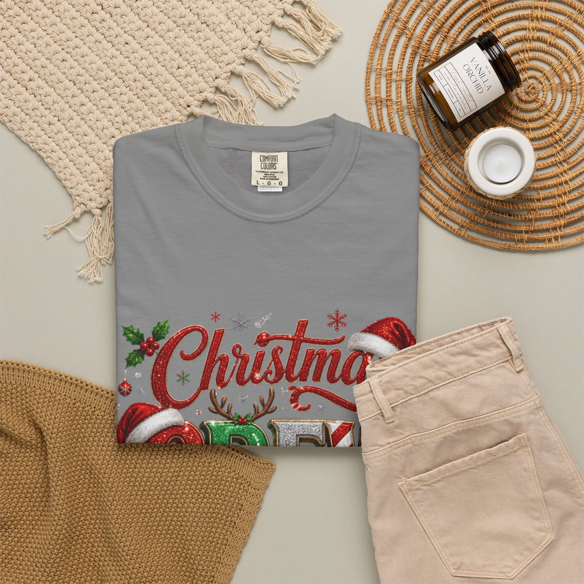 Christmas Crew 2025 Holiday T-Shirt