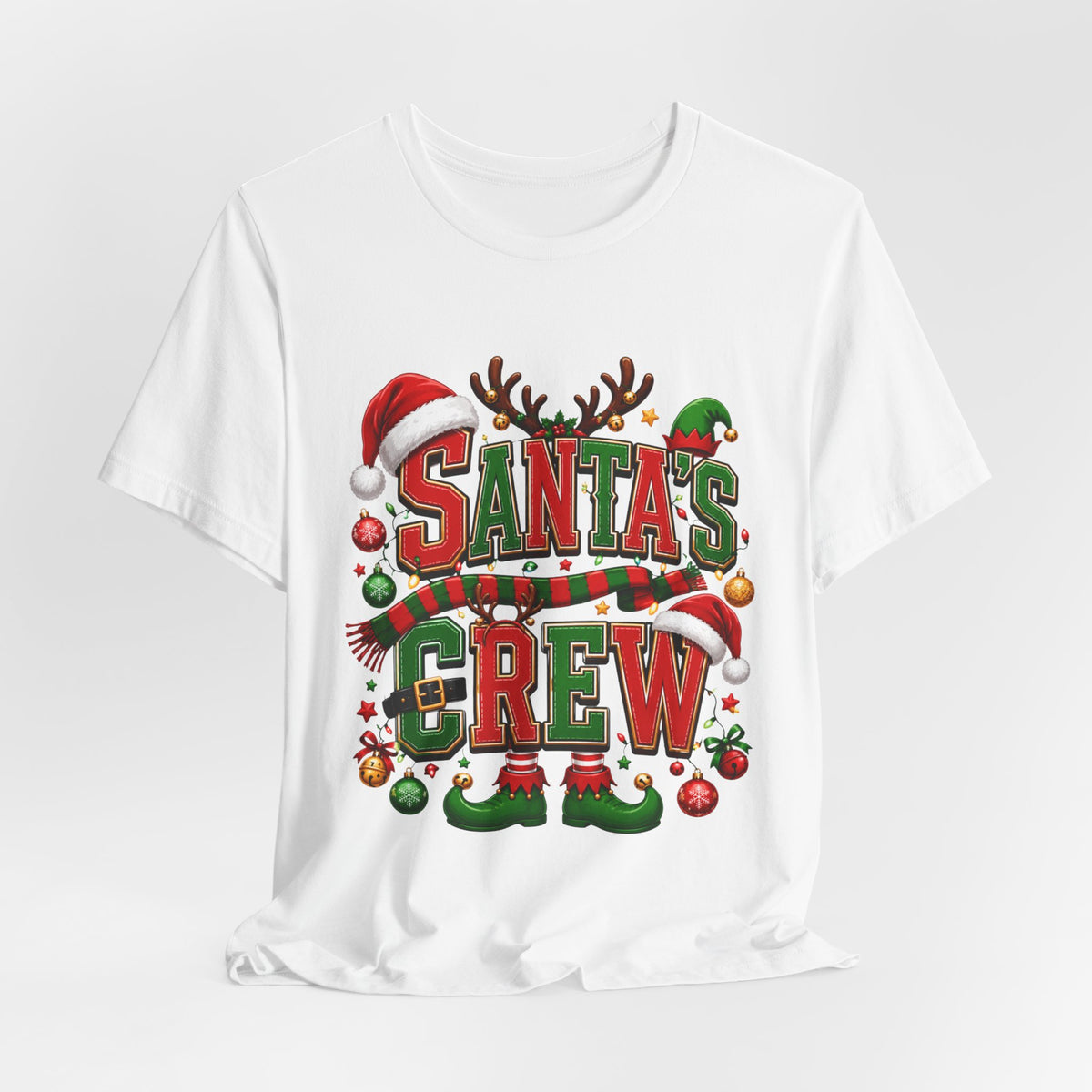 Santa's Crew Christmas T-Shirt