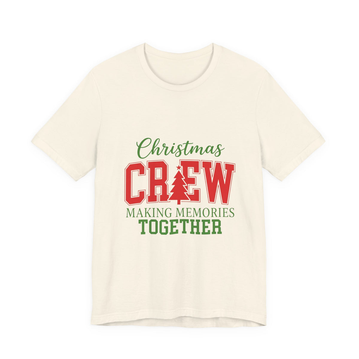 Christmas Crew T-Shirt – "Making Memories Together" Holiday Family Tee