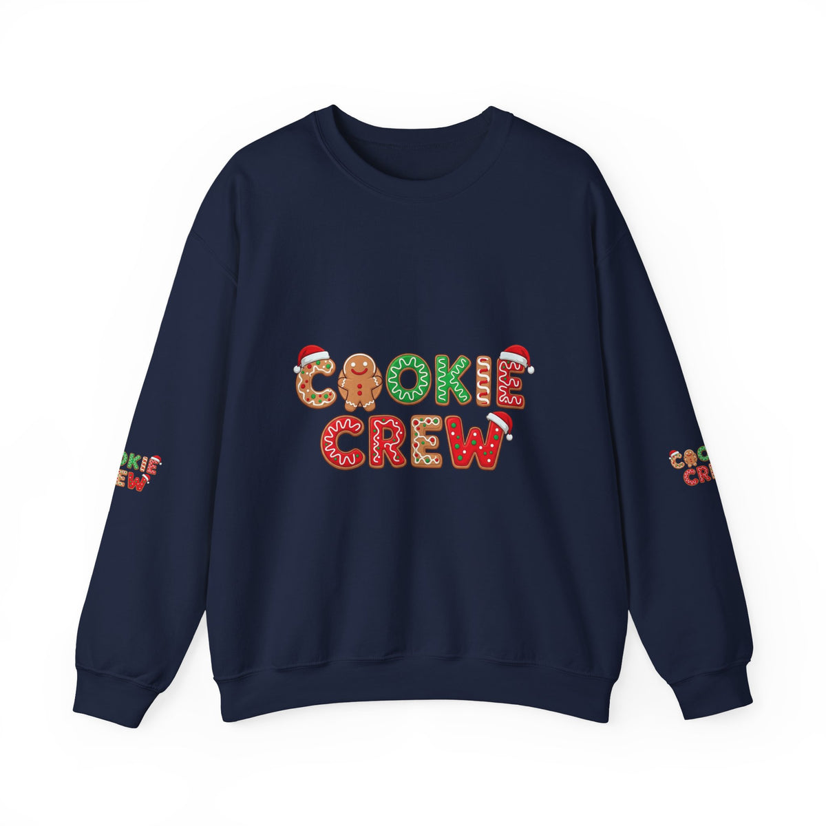 Cookie Crew Sweatshirt — Holiday Gingerbread Christmas Crewneck