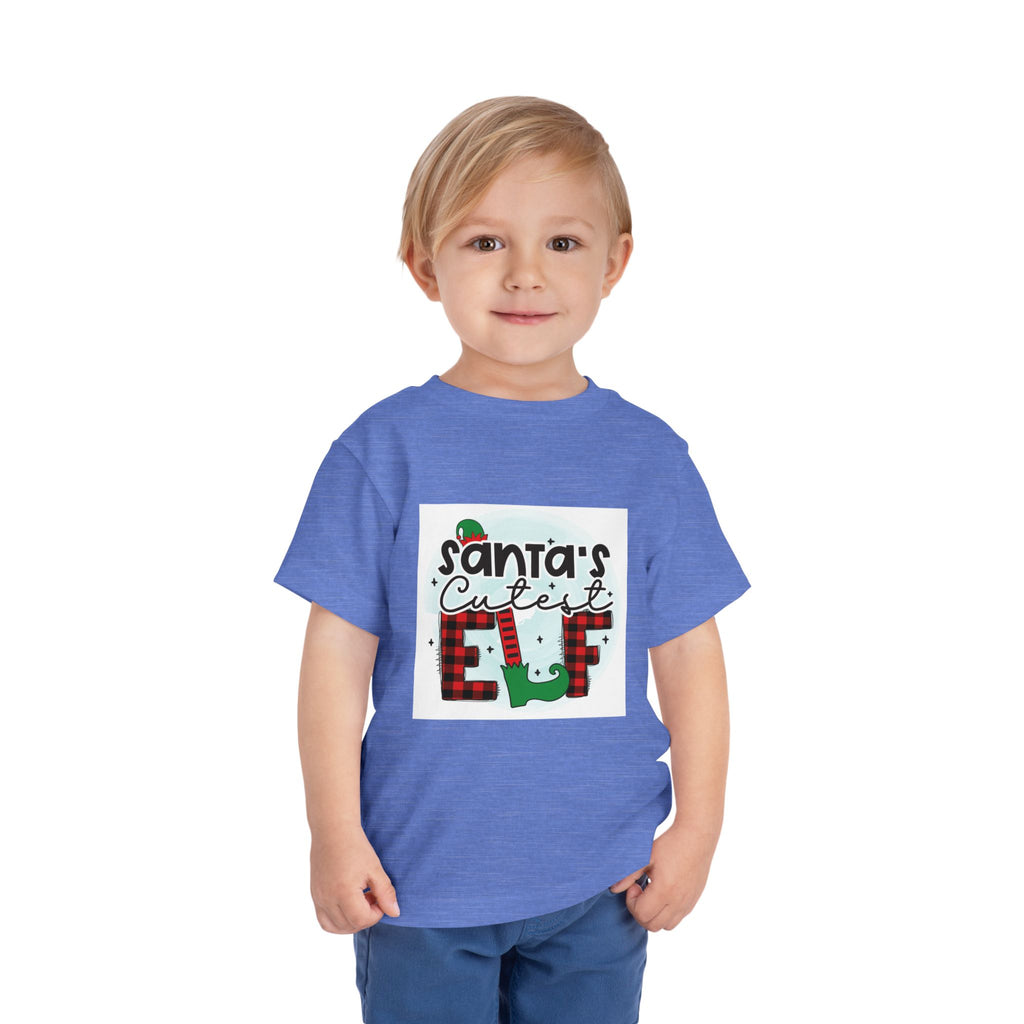 Santa's Cutest Elf Toddler Tee