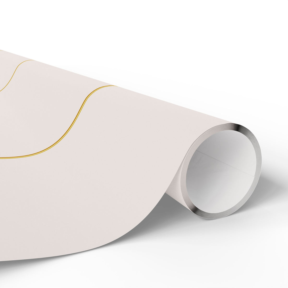 Christmas Ornament Wrapping Paper Roll — Minimal Holiday Bauble Pattern