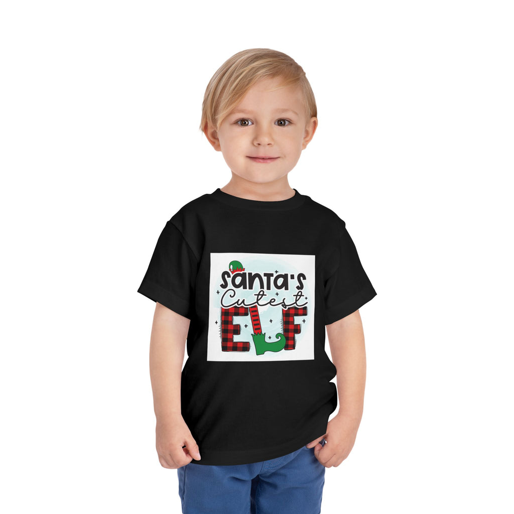 Santa's Cutest Elf Toddler Tee